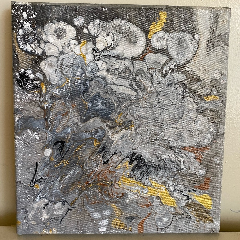 Flowing artwork painting - Picture 8 of 9